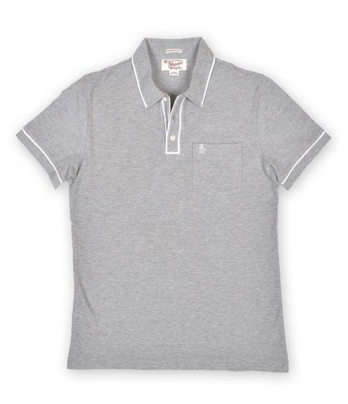 penguin slim fit polo shirt